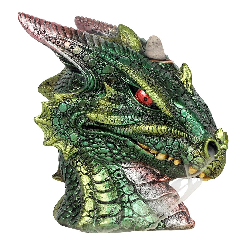 Green Dragon Head Backflow Burner