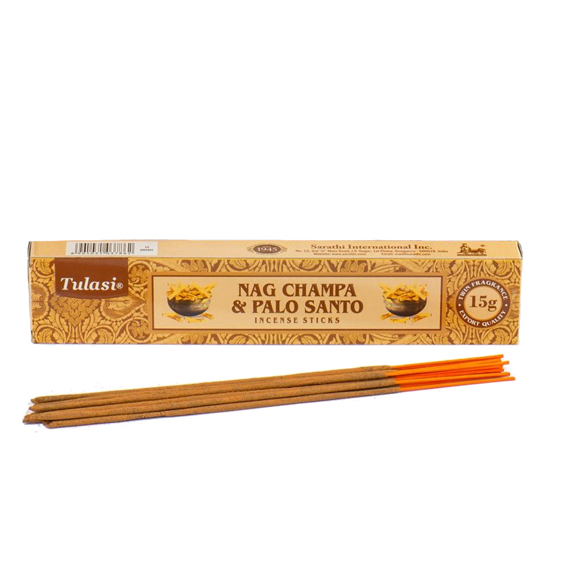 Tulasi Nag Champa & Palo Santo Incense Sticks