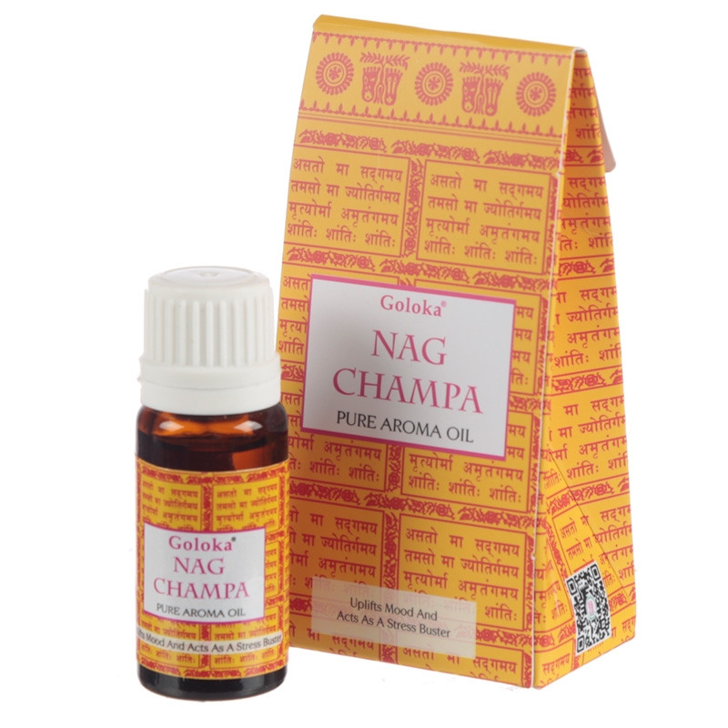 Goloka Aroma Oils Nag Champa 10ml