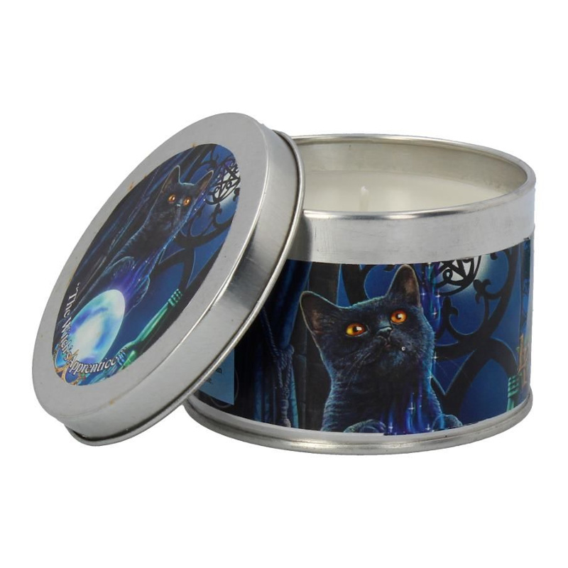 Witches Apprentice Tin Candle by Lisa Parker